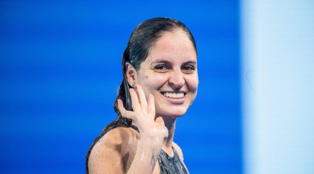 Maria paula Heitmann ficou 3 anos sem baixar seu tempo, em seis meses baixou duas vezes