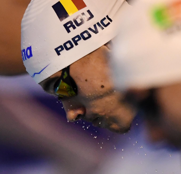 David popovici vence 200m livre no Eurosub 23 com tempo melhor que ouro olímpico de Paris
