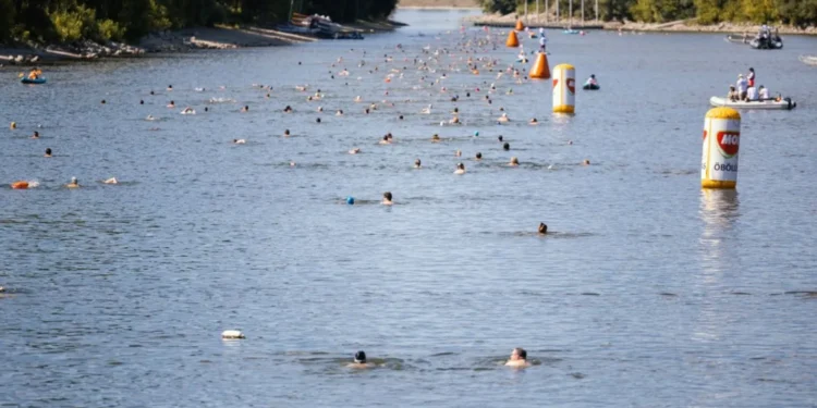 O sucesso das águas abertas na Hungria