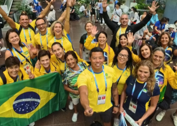 Brasil volta com 86 medalhas da natação e águas abertas dos Jogos Mundiais Masters de Taipei