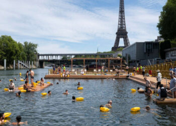 Três locais para se nadar no Rio Sena
