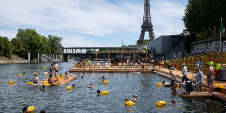 Três locais para se nadar no Rio Sena