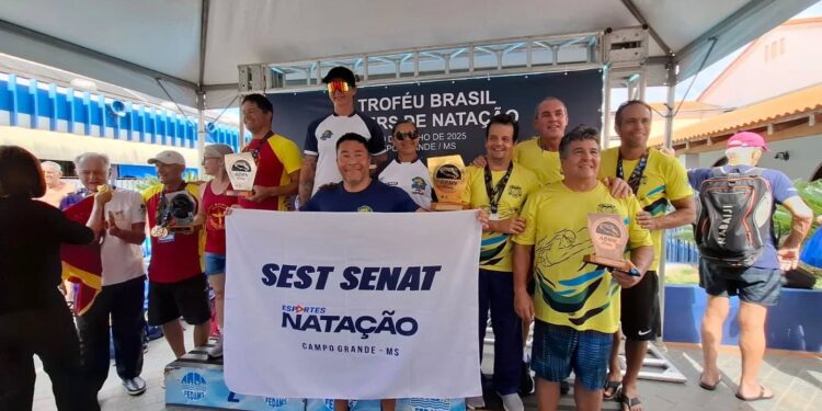 SEST SENAT é o campeão inédito do Troféu Brasil Masters de Natação