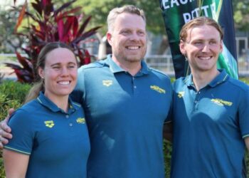 A super estreia de Fernando Possenti no comando das águas abertas da Austrália