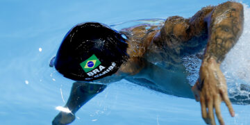 Guilherme Caribé na final dos 100m livre!