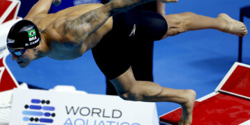 Guilherme Caribé na final dos 100m livre!