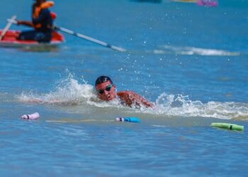 Quadro de medalhas após o dia 1 da Copa Pacífico de Águas Abertas