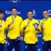Brasil é bronze no 4x100m livre na abertura da Universíades 2025