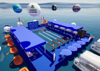 Paraíba vai sediar primeira competição com piscina flutuante do Brasil