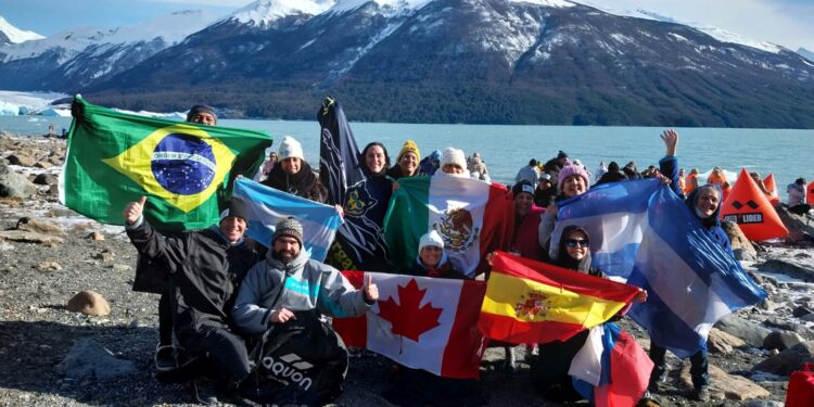 Brasileiro encarou águas congelantes em competição na Patagônia argentina