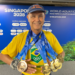 Brasil conquista 45 medalhas no Mundial Master