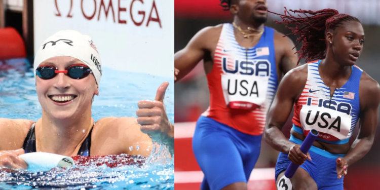 Comparando a premiação dos mundiais de atletismo x esportes aquáticos