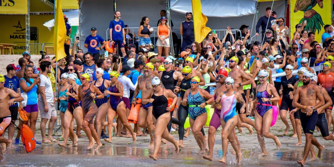 Desafio de 4km nas águas abertas marca a final do Aloha Spirit Maceió 2025