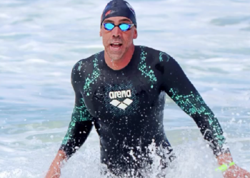 Luiz Felipe Lebeis e Andreza Andrade vencem os 10 km no Oceanman BRAZIL