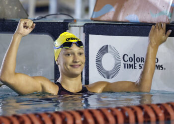 Kauã Carvalho e Manuela Sega quebram recordes no penúltimo dia da natação no Sul-Americano Juvenil