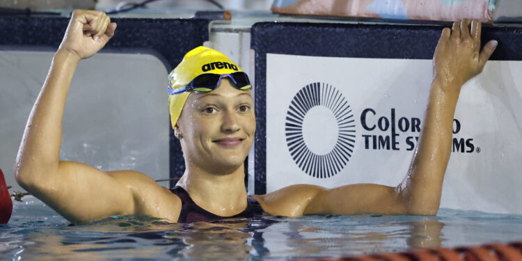 Kauã Carvalho e Manuela Sega quebram recordes no penúltimo dia da natação no Sul-Americano Juvenil