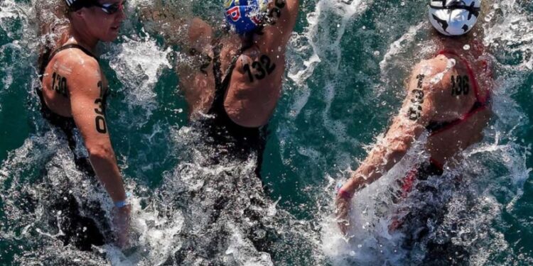 França, David Betlehem e Moesha Johnson os vencedores do dia 2 da Copa do Mundo de Águas Abertas