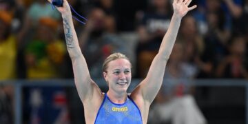 Sarah Sjostrom está de volta a piscina