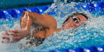 Gabrielle Roncatto é a nadadora mais testada em 2025