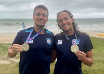 Julia Pereira e Matheus Melecchi são campeões da prova de 10k do Campeonato Brasileiro em Inema