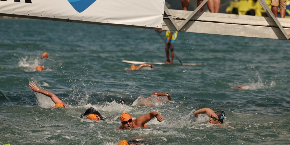 Matheus Melecchi e Vitória Farabulini triufam no Canal de Ilhabela