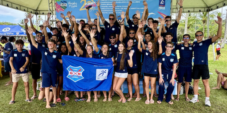 Grêmio Náutico União é campeão geral do Campeonato Brasileiro de Águas Abertas de 2025