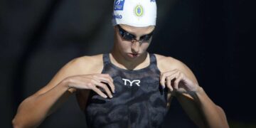 Letícia Romão é medalha de prata nos 1500m livre do US Open