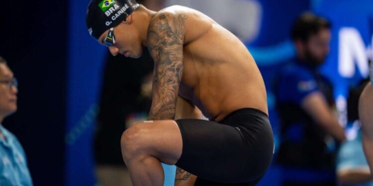 Guilherme Caribé é o melhor da natação do Prêmio Brasil Olímpico 2025