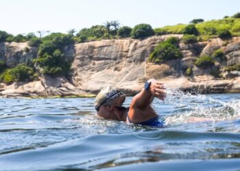 Patrícia Farias conclui desafio de 23 km no Rio de Janeiro