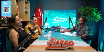 Patrick Winkler e Catarina Ganzeli participam do Aloha Podcast com Rico de Souza