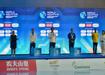 Brasil vai ao pódio na Copa do Mundo de Nado Artístico em Medellin