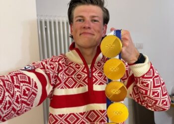 Michael Phelps, o Rei do Verão, e agora Johannes Klaebo, o Rei do Inverno