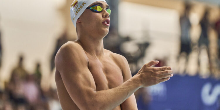 Luca Hoek, o jovem velocista espanhol quebra novamente o recorde nacional