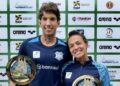 Julia Pereira e Victor Moreno vencem os 10 km no Brasileiro de Águas Abertas