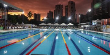 Confira o cronograma de provas do Sul-Americano Master de Natação