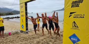 Revezamento 4x500m misto volta ao Circuito Mares e reforça tendência nas águas abertas