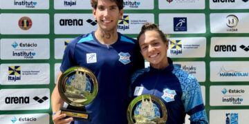 Julia Pereira vence a terceira prova no Brasileiro de Águas Abertas