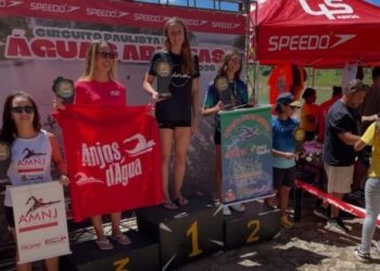 Vitória Farabulini e Ricardo Medeiros vencem a prova longa da 4ª Etapa do Circuito Maratona Aquática