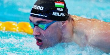 Kristof Milak está de volta e com o melhor tempo do mundo dos 100m borboleta