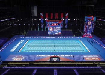 Piscina do 2024 USA Olympic Trials está a venda