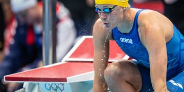 Após a maternidade, Sarah Sjöström está de volta as piscinas