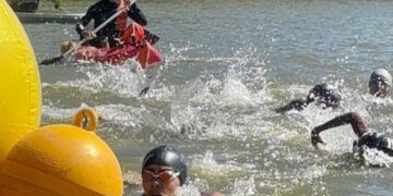 Resende é palco do Desafio SEMEL de Natação em Águas Abertas