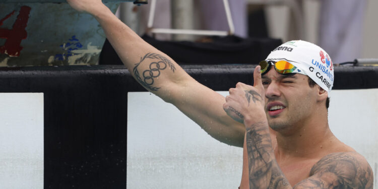 Guilherme Caribé garante índice nos 50m livre para o Pan-Pacífico