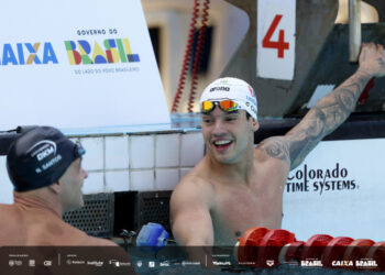 Duelo entre Nicholas e Caribé nos 50m borboleta é o destaque do dia