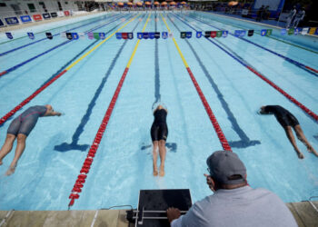 200m costas feminino: a melhor prova da Argentina, a pior prova do Brasil na América do Sul