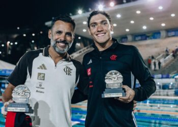 Carlos Henrique Matheus é o Coach of the Meet do Troféu Brasil Maria Lenk 2026
