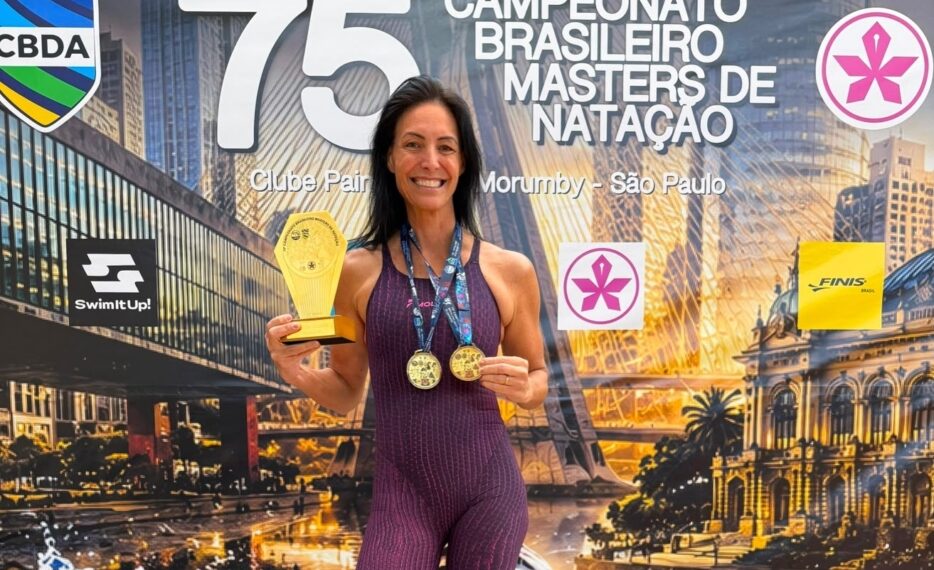 Fabiola Molina e Leonardo Sumida são os melhores índices técnicos do Brasileiro Master