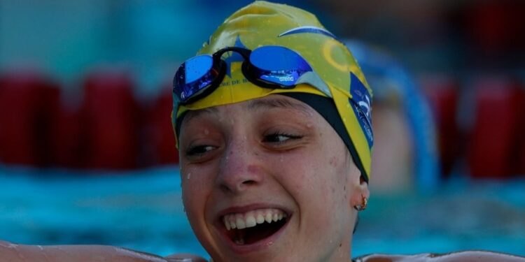 Juliana Frutuoso Leão bate (de novo) Recorde Brasileiro de Categoria 200m costas Infantil I
