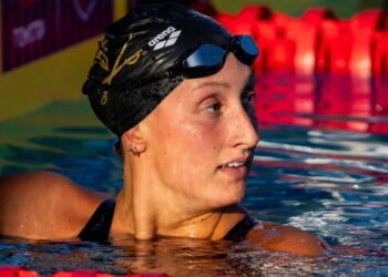 Anna Moesch bate recorde americano dos 100m livre