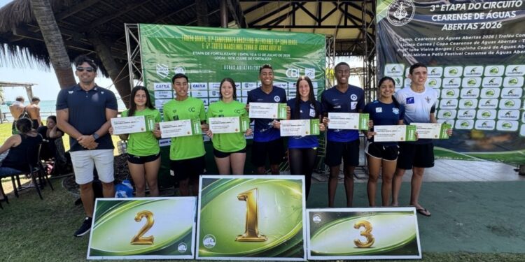 Definida Seleção Brasileira para o Mundial Júnior de Águas Abertas